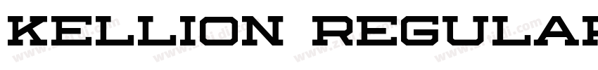 Kellion Regular字体转换 Kellion Regular字体转换